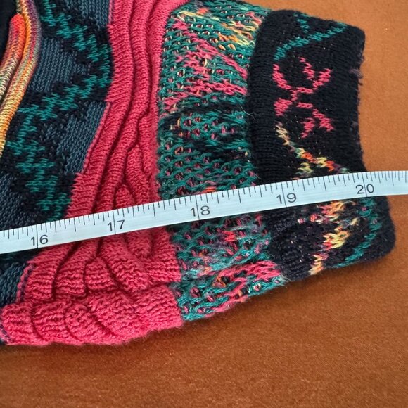 Vintage Norm Thompson 100% Cotton Coogi-style Mens Crewneck Sweater, Size XL - Picture 11 of 11